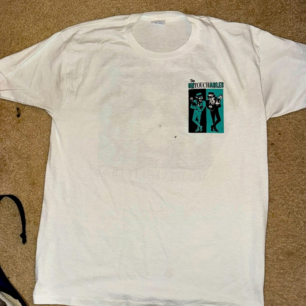 very very good quality "the untouchables band" vintage band tee.
